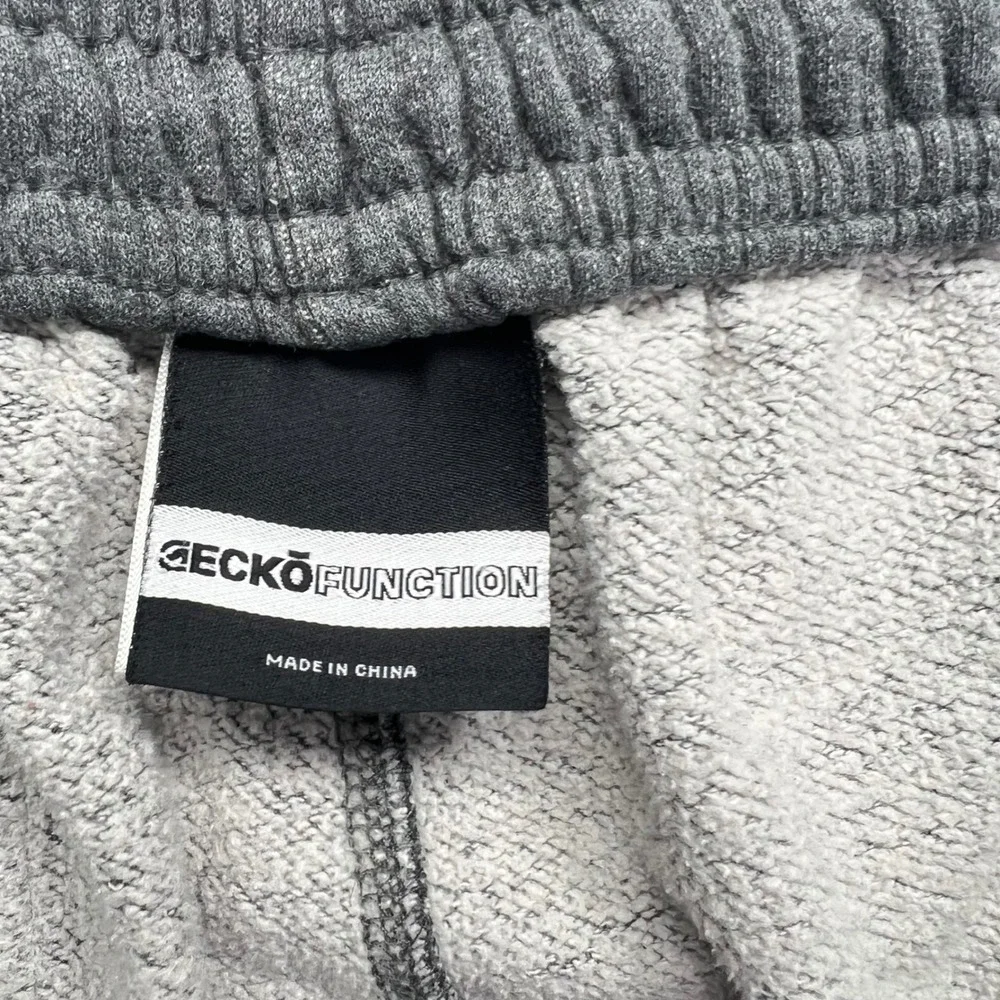 Ecko Function Cargo Sweatpants XXL Gray Fleece Utility Joggers Streetwear Casual